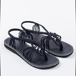 Seashell Summer Sandals for Women - Plaka Sz 8